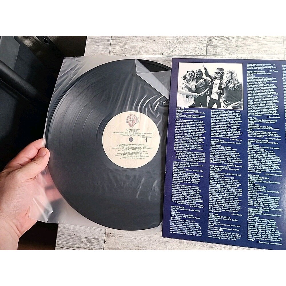 2 LITTLE FEAT Vinyl Record Albums Used "HOY-HOY" & New "Let It Roll" 1980s - Picture 6 of 7